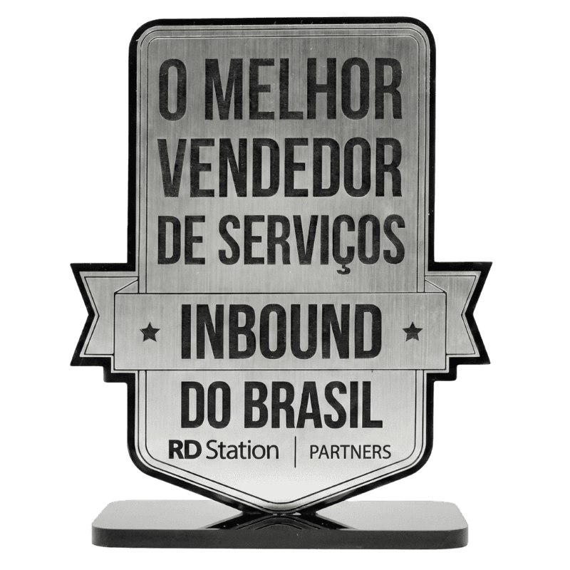 Troféu O Melhor Vendedor de Serviços Inbound do Brasil