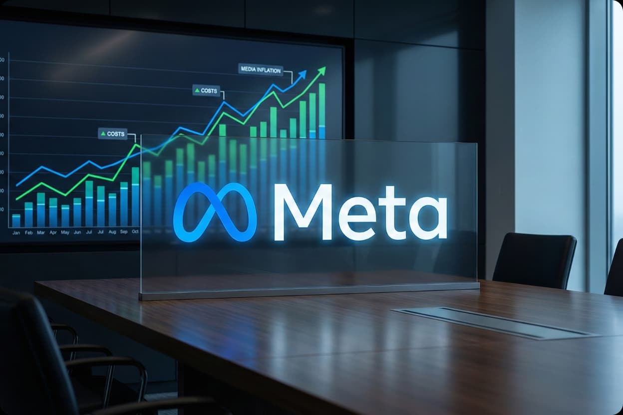 Capa de Meta eleva custos de anúncios em 12,15%: entenda por que investir em SEO e GEO se tornou inegociável