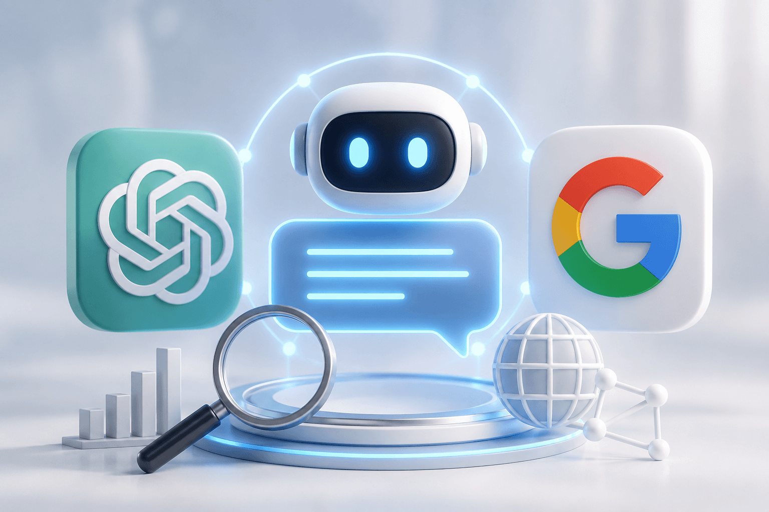 Capa de AI SEO (GEO): o guia para aparecer nas respostas do ChatGPT e do Google