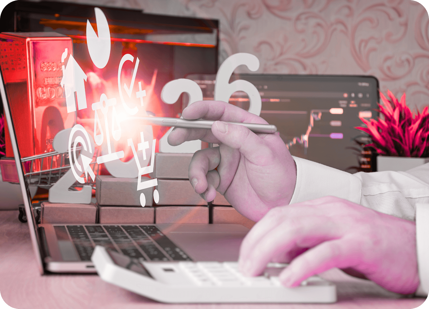 Capa de Tendências de Marketing Digital para 2026