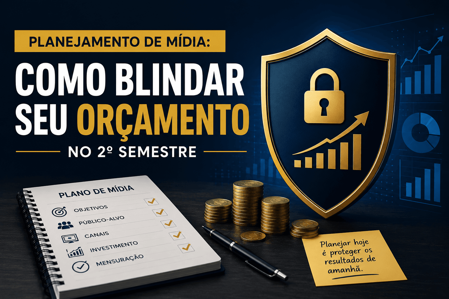 Capa de Planejamento de Mídia: Como Blindar seu Orçamento no 2º Semestre